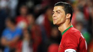 Cristiano Ronaldo no ha podido anotar en la Euro 2012